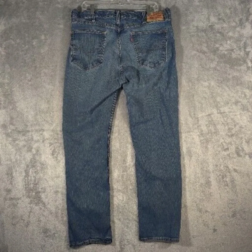 Levis Jeans Mens Size 38x32 Blue 514 Adult‎ Classic Straight Fit Cotton Blend